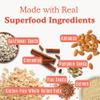 Earnest Eats Superfood Oatmeal  Maple Almond Cinnamon  Vegan, Gluten-Free, 6g Plant Protein, 4g Fiber, No Added Sugar, 48 Servings Total (6 Pack) view 4