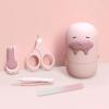 FROON Nail Clipper Kit Children Manicure Kit Newborn Baby Nail Scissor Kid Safe Portable Nail Clipper Trimmer Tweezer with Box Baby Nail Care Tool Home Use view 4