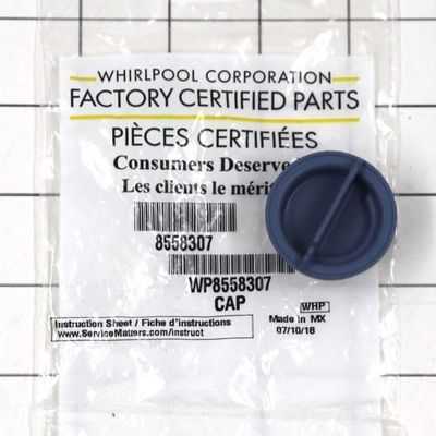 WP8558307 Dishwasher Dispenser Rinse Aid Cap
