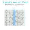 6"x8" Waterproof Dialysis Catheter Shower Cover Chest Port Shield Protector for Central Line G Feeding Tubes Transparent Wound Dressing, Pack of 50 view 2
