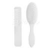 Baby Hair Brush & Comb Set In White Soft Gentle For Babies Toddlers Essentials Windproof Waterproof Kids view 1