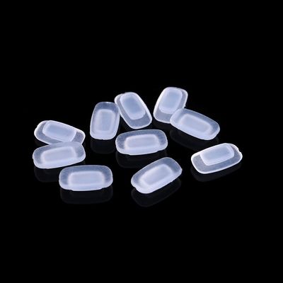 5pairs Unisex Soft Silicone Nose Pad Adhesive Silicone Nose Pad Insert-in Eyeglass Anti-Slip Nose Pad for Sunglasses Soft Silicone Nose Pad