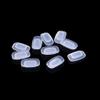 5pairs Unisex Soft Silicone Nose Pad Adhesive Silicone Nose Pad Insert-in Eyeglass Anti-Slip Nose Pad for Sunglasses Soft Silicone Nose Pad view 1