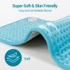 Comfytemp Heating Pad for Back & Period, FSA Eligible Electric Large Heat Pad, 2H Auto Off, Birthday Gifts for Women Mom Dad, HSA Moist Neck Shoulder Legs Knee Heated Pad Washable, 12"x24", Sky Blue view 4