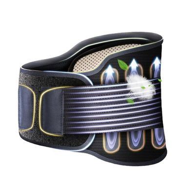 Back Braces With Removable Lumbar Pad For Lower Back Pain Relief Men Women Breathable Lumbar Support Belt For Stabilizing The Lumbar Vertebrae During Sports And Work (Color : Black, Size : X-Large)