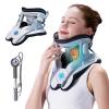 ALPHAY Cervical Traction Device, Neck Stretcher for Cervical Pain Relief, Air Pump Neck Brace with 3 Power Traction and 8 Airbag Support, Neck Decompression and Neck Tension Relief view 1