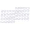 Gatuida 50pairs Silicone Eyeglass Nose Pads Replacements Soft - Nose Pieces for Glasses Sunglasses Gentle Silicone Material for Comfort and Stability view 1