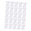 Gatuida 50pairs Silicone Eyeglass Nose Pads Replacements Soft - Nose Pieces for Glasses Sunglasses Gentle Silicone Material for Comfort and Stability view 2