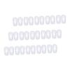 Gatuida 50pairs Silicone Eyeglass Nose Pads Replacements Soft - Nose Pieces for Glasses Sunglasses Gentle Silicone Material for Comfort and Stability view 4