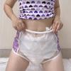 TAPIVA Adult Plastic Diaper Cover/Vinyl Waterproof Pull-On Incontinence Pants/PVC Waterproof Underwear/Reusable/Low Rise Comfortable Wide Stretch/Plastic Diaper view 3