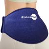 AiricePac Ice Pack for Back Pain Relief, Reusable Gel Lower Back Wrap, Cold Compress Therapy for Waist Lumbar Injuries, Sciatic Nerve, Herniated or Degenerative Disc, Coccyx, Tailbone Pain Blue view 1