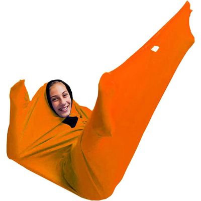 KANGXYSQ Sensory Body Sock Sox for Adults Stretchy Breathable Cozy Sensory Sack Large (55 X 27) / 142 * 71 Cm(Orange,Small/S)