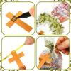 Gueevin 150 Set Religious Cellophane Treat Bags Bulk Goodie Candy Cookie Cello Bags with Twist Ties Gift Cards Party Favors for Party Supplies view 3