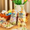 Gueevin 150 Set Religious Cellophane Treat Bags Bulk Goodie Candy Cookie Cello Bags with Twist Ties Gift Cards Party Favors for Party Supplies view 4