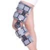 XJZHANG Hinged ROM Knee Brace, Post Op Knee Brace for Recovery Stabilization, Adjustable Orthopedic Support Stabilizer, Universal,Ideal for ACL/Ligament/Sports Injuries, Mild Osteoarthritis view 1