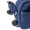2pcs Earplug Cases, Round Potable Ear Plug Holder with Keychains, Earphones Pouch, Ear Bud Carrying Case Bag, for Business Trip, Storage Earbuds, Trinkets, Pills (Black) view 4