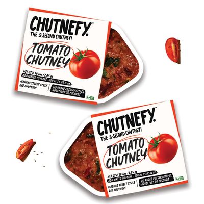 Chutnefy - Tomato Chutney | Delicious & Ready-to-Eat | 5-Second Instant Chutney | No Preservatives or Additives