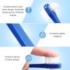 Qinyoung 50 Pcs Denture Brush Individually Dual Headed Firm Hard Bristle Toothbrush Denture Cleaner Brush for Cleaning Dentures, Retainers, False Teeth, Braces view 3
