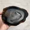 MESKEL Minerals Stones 533g Natural Agate Plate Home Decoration Salver grobe Polished Quartz Crystal Remedy disc Crystal Stones Decoration view 2