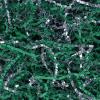TANMWZK Crinkle Cut Paper Shred Filler 2 LB Gift Wrapping & Gift Basket Filler for Christmas,Halloween & Wedding Decorations,Easter Basket Grass Filler,Crafting Activities (Dark green and Silver) view 1