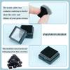 BENECREAT 72 Pack Gemstone Display Box Plastic Diamond Display Case Black Jewelry Box with Clear Lids, Sponge for Treat, Gems, Diamond, Gift Packing, 1.2x1.2x0.6 view 4