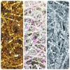TANMWZK Crinkle Cut Paper Shred Filler 2 LB for Gift Wrapping, Baskets, Christmas, Halloween, Wedding Decorations, Easter Grass, Crafting Activities (Gold) view 2