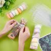 BENECREAT 20PCS Clear Favor Boxes 1.95x1.95x7 Inch, Rectangle Wedding Favour Boxes PVC Transparent Gift Boxes for Cupcakes Candy Chocolate Cake Gift Wrapping Baby Shower view 3