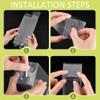 BENECREAT 20PCS Clear Favor Boxes 1.95x1.95x7 Inch, Rectangle Wedding Favour Boxes PVC Transparent Gift Boxes for Cupcakes Candy Chocolate Cake Gift Wrapping Baby Shower view 4