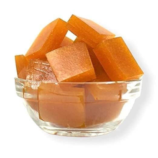 Khatta Meetha Aam Papad Slice(250 GM) Toffee Candy Dried Mango Pulp Jelly Fruit Candies Aamawat Katli Bar After Meal Mouth Freshener Family