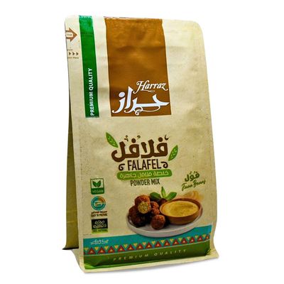 1 Pack Harraz Falafel Powder Mix Dry Natural (8.82 oz / 250 gm) Herbal Mediterranean Herb Quick Prepare Herbs Middle East Egyptian Arab Vegan Non Gmo Kosher Halal     