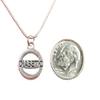 Diabetic Necklace, Glucose Reminder Medical Diabetes Alert Charm Pendant nb 16" chain charm Fast Free Supply view 2