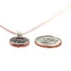 Diabetic Necklace, Glucose Reminder Medical Diabetes Alert Charm Pendant nb 16" chain charm Fast Free Supply view 3