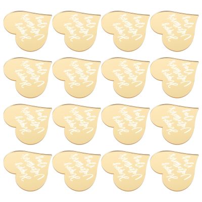 SAFIGLE 25pcs Valentine's Day Heart-shaped Cake Decorations Cake Picks for Festive Desserts for Ice and Party Centerpieces Creative Topper for Valentine's Celebrations