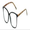 Calabria IM 31322 Blue Light Reading Glasses +0.00 Green Floral Yellow Red Women Trendy Chic Reader Stylish Fashion Eyeglass view 1