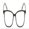 Calabria IM 31322 Blue Light Reading Glasses +0.00 Green Floral Yellow Red Women Trendy Chic Reader Stylish Fashion Eyeglass view 2