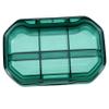 Weekly Portable Travel Medicine Organizer 6-Grid Medicine Case Lid Compact Lightweight for Home view 1