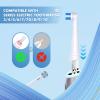 Compatible with Oral-B iO 3/4/5/6/7/8/9/10 Series Ultimate Clean Electric Toothbrush Replacement Brush Heads,for Oral-B iO Electric Toothbrush,10 Pack (White) view 4