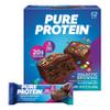 Pure Protein Galactic Brownie Protein Bars  20g Protein, 3g Sugar, 190 Calories (12 count) Low Sugar* High Protein Snack - Gluten Free - Perfect for a Healthy Snack view 1