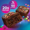 Pure Protein Galactic Brownie Protein Bars  20g Protein, 3g Sugar, 190 Calories (12 count) Low Sugar* High Protein Snack - Gluten Free - Perfect for a Healthy Snack view 3