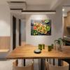 JDQBHOME Canvas Wall Art for Living Room Bedroom Shrimps tacos salsa vegetables and avocado Mexican food Big Large Wall Art Decor Framed Painting Wall Pictures Prints Artwork Office view 3