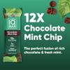 IQBAR Brain and Body Clean Plant Protein Bars - Chocolate Mint Chip - 12 Bars - Keto, Vegan, High Fiber, Gluten and Dairy Free, Low Sugar Snack with Nutrients for Focus, Energy, Meal Replacement view 4