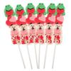 2025 Valentine's Marshmallow Kabobs, Cute Love Shaped Candy Skewers for Classroom Parties, Pack of 3 view 1