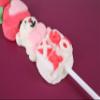 2025 Valentine's Marshmallow Kabobs, Cute Love Shaped Candy Skewers for Classroom Parties, Pack of 3 view 3