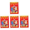 UNbit 4pcs 2024 Asian Calendar Wall Planner Calendar Chinese Tear Off Calendar Tearable Calendar 2024 Feng Shui Planner Feng Shui Planner 2024 Feng Shui Calendar Household Paper Almanac Calendar view 1