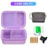 BOVKE Carrying Case for iHealth Track Smart Upper Arm Blood Pressure Monitor, iHealth Bluetooth Blood Pressure Machine Case, Purple view 2