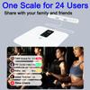 VITSOL 8 Electrode Smart Body Fat Scale, Scales for Body Weight and Fat, Large Display BMI Digital Weight Scale, Composition Analyzer with Report, Accurate Bathroom Scale for Weight Muscle White view 4