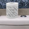 SEWOART Musical Notes Toilet Paper Roll Soft Gentle Tissue with Creative Music Notes Pattern for Bathroom Decor Gift for Music Lovers 3.93X3.93In view 4