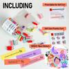 HIONXMGA Positive Messages in a Bottle (60+ Positive Affirmations),Self Care Gifts for Women Men Stress Relief Get Well Soon,Self Care Kit Pre-Written Daily Messages for Relaxation,Inspiration view 2