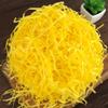 Zhzrche Easter Basket Grass,Cut Tissue Paper,Recyclable Craft Shred Confetti Raffia Paper Filler,For Easter Gift Box (Yellow) view 2