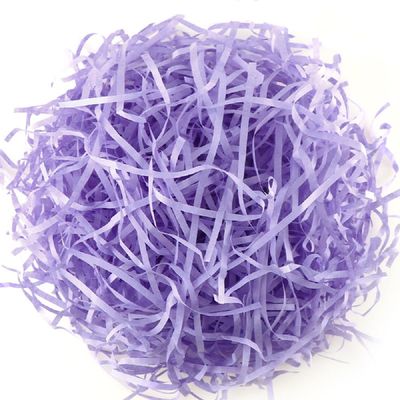 Ankelesz Easter Crinkle Cut Paper Shred for Packing Filler Gift Wrap Basket Filler Colored Paper (Purple)